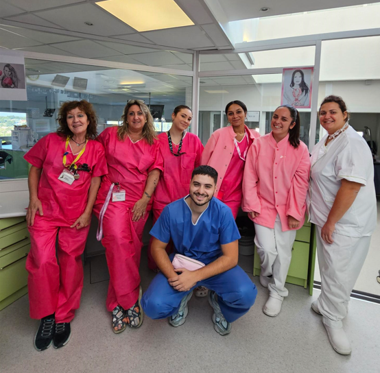 Octobre Rose : notre équipe mobilisée pour la lutte contre le cancer du sein !